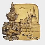 3D-Kühlschrankmagnet, Bangkok, Thailand, Souvenir, Geschenk, Dekoration...