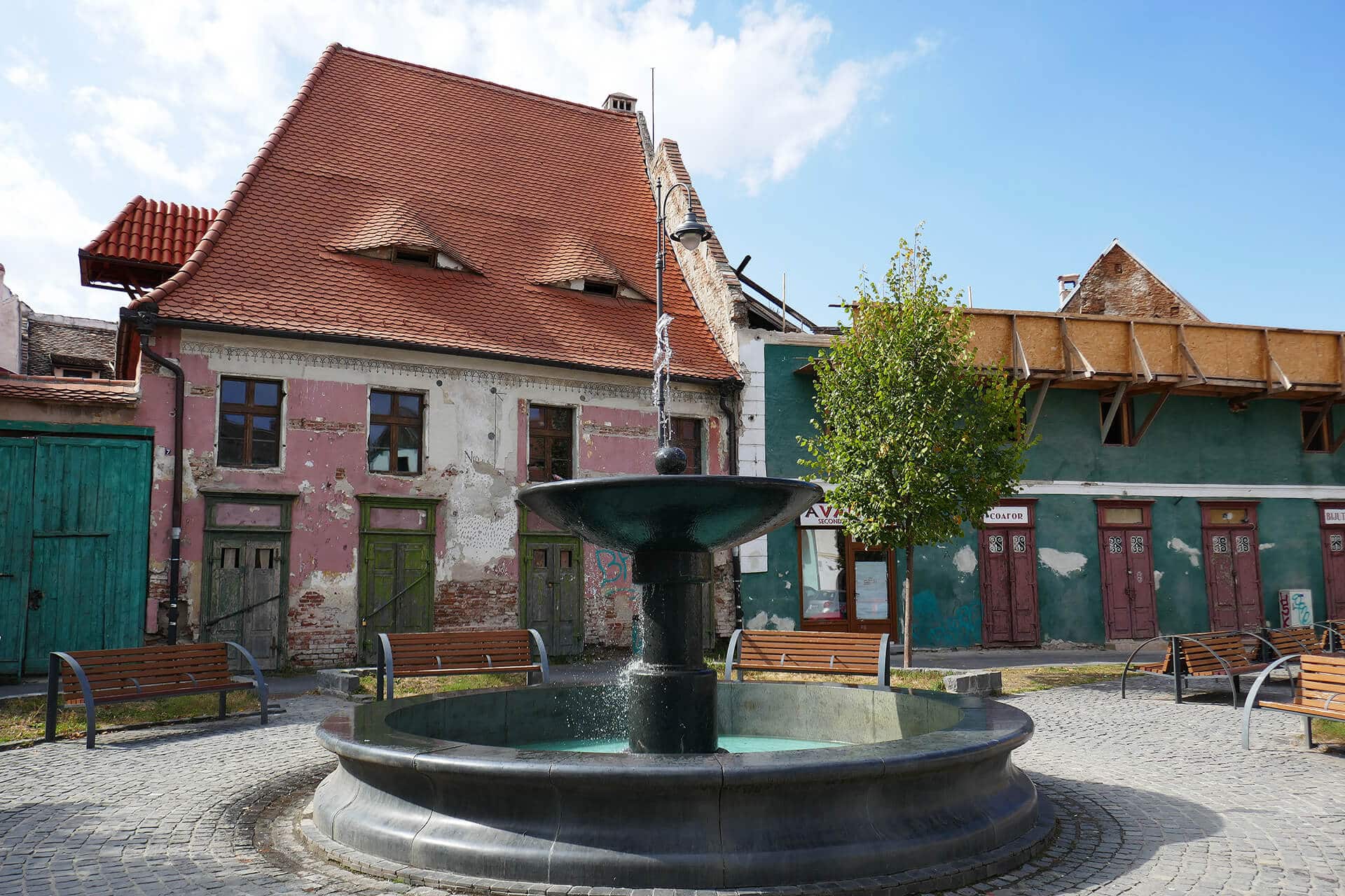 Sibiu (Hermannstadt), Rumänien, Siebenbürgen. Die Altstadt Stock