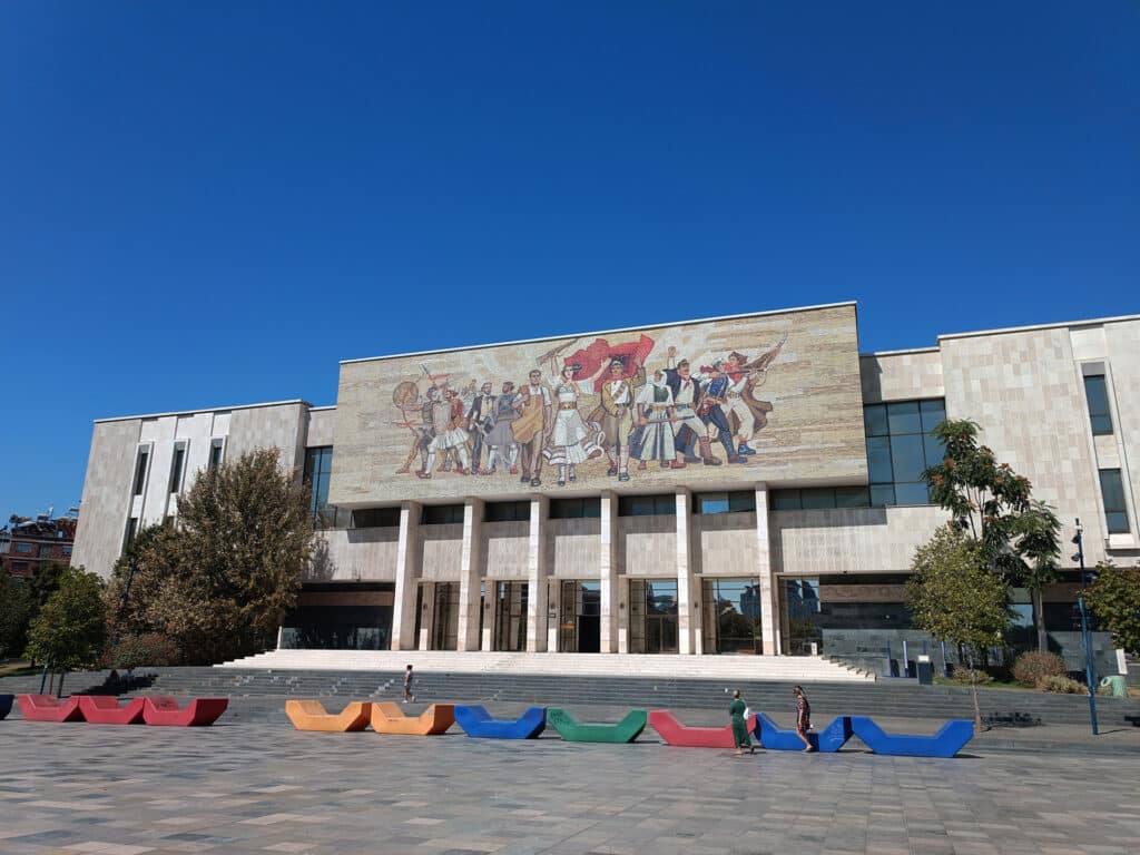 nationalmuseum albanien tirana