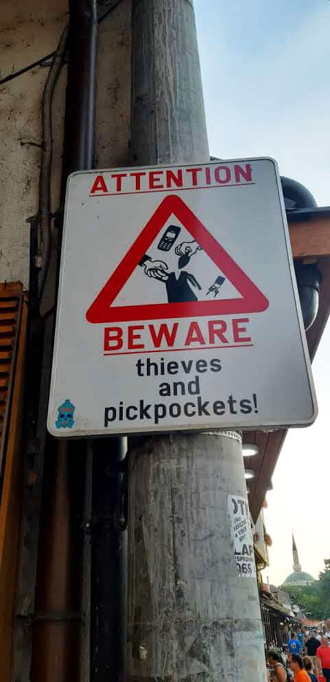 pickpockets sarajevo