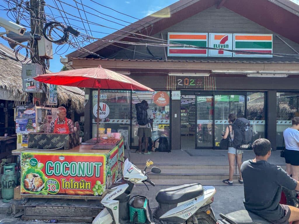 coconut donut 10 baht koh lipe