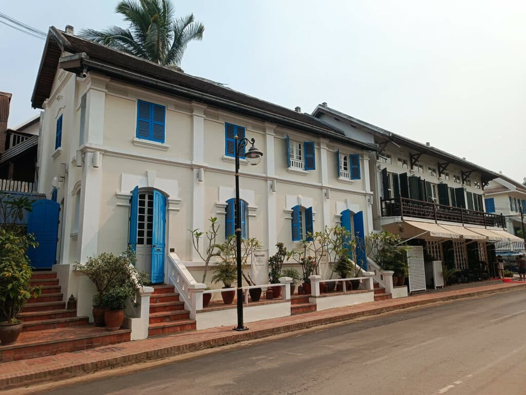 kolonialgebäude luang prabang