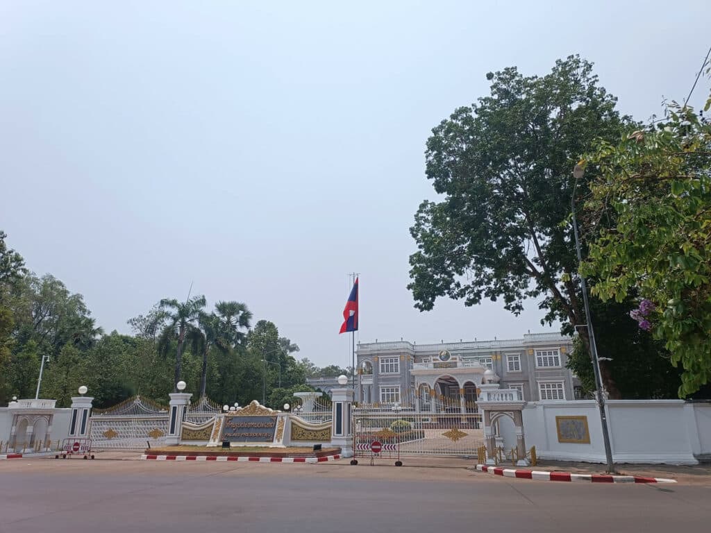 präsidentenpalast vientiane