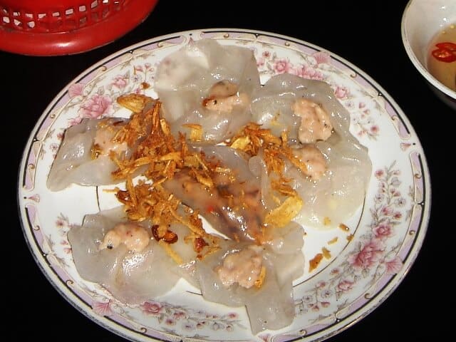white rose dumplings