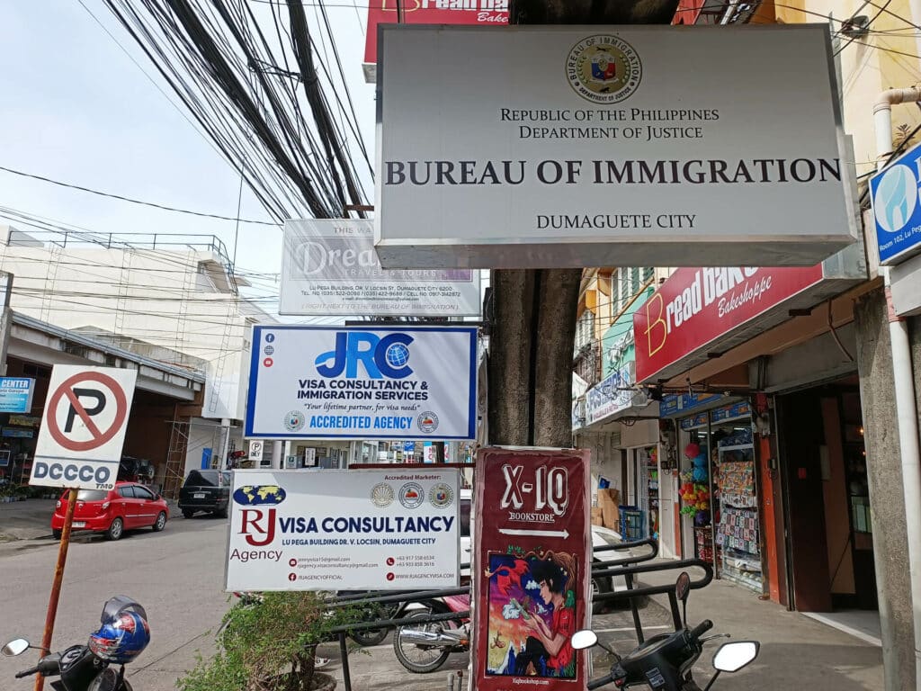 bureau of immigration dumaguete