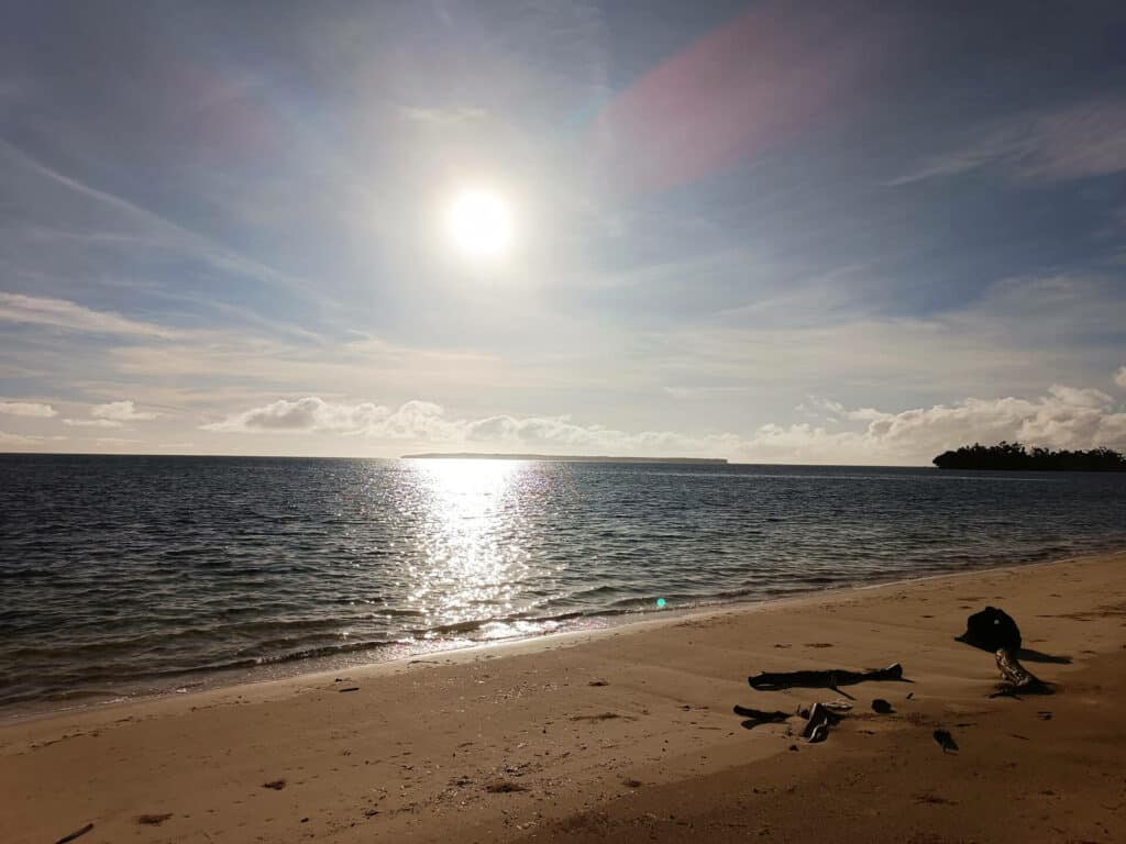 sonnenaufgang malinao beach
