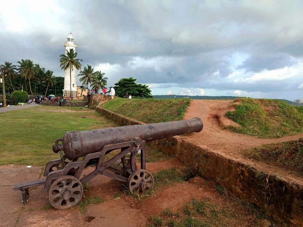 galle fort kanone