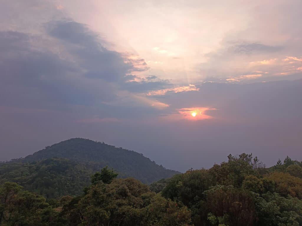 sonnenuntergang ba na hills