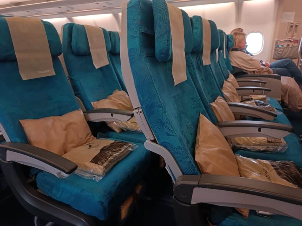 sri lankan airlines leere sitze