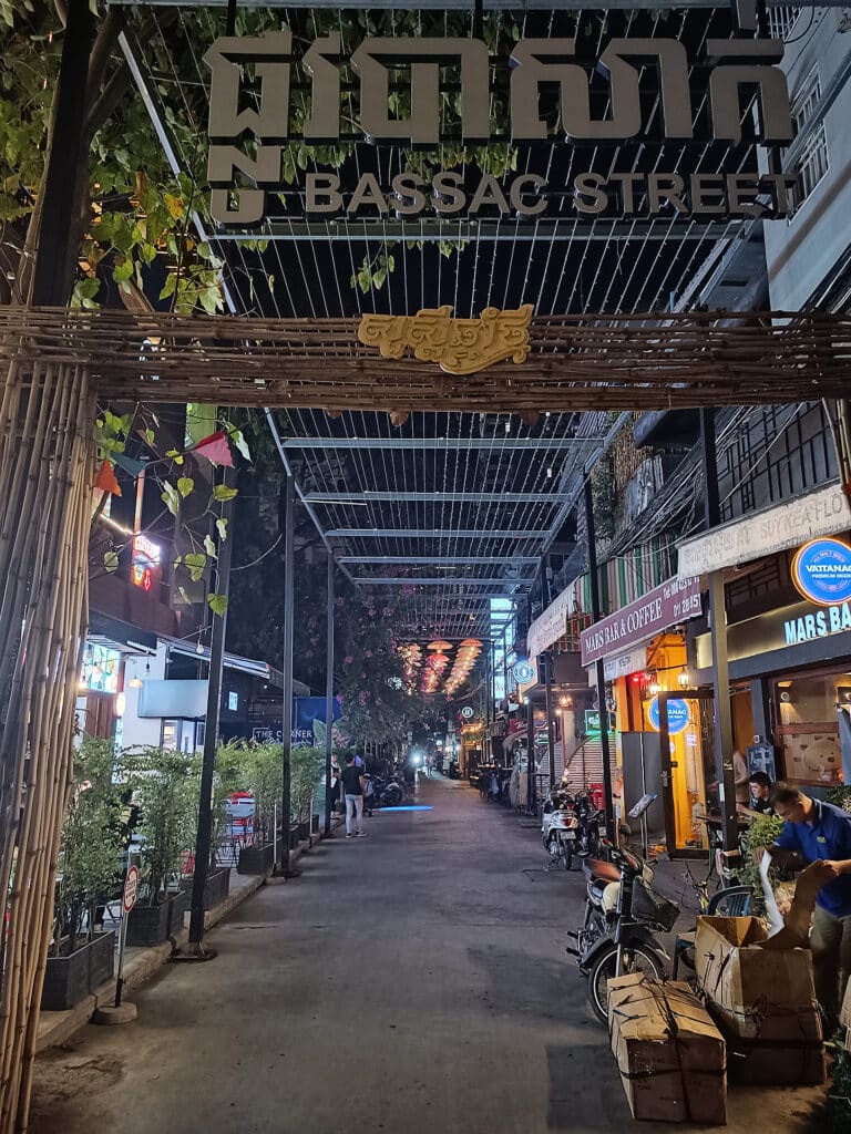 bassac street phnom penh