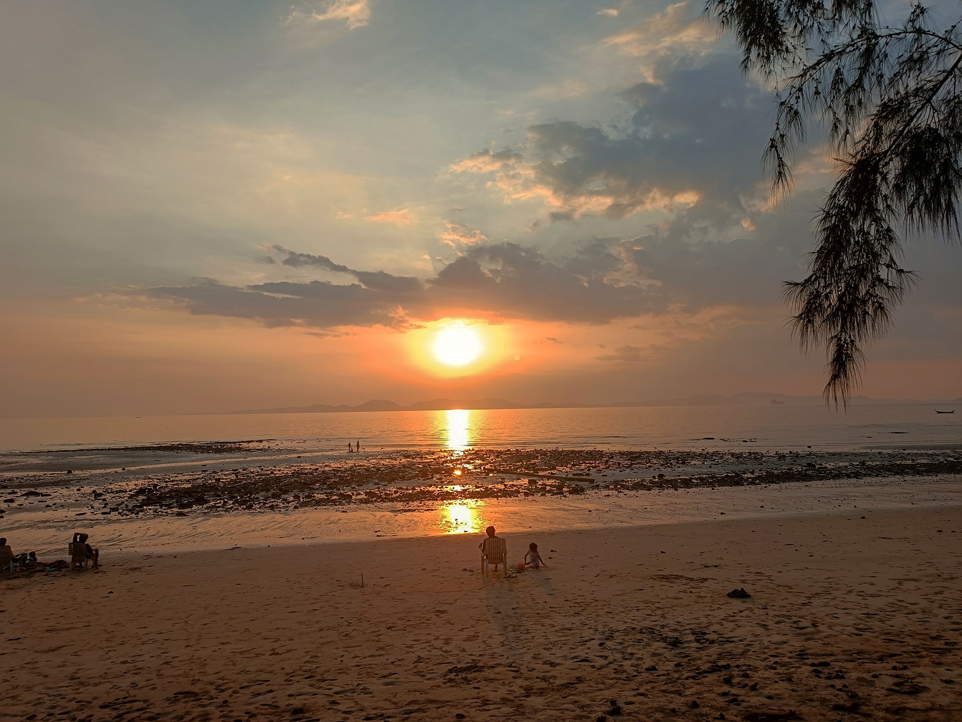 strandhotel krabi sonnenuntergang