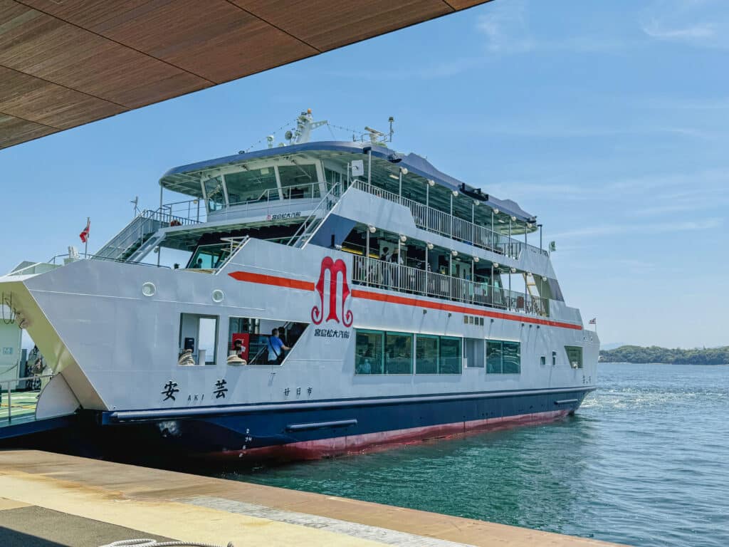 fähre nach miyajima