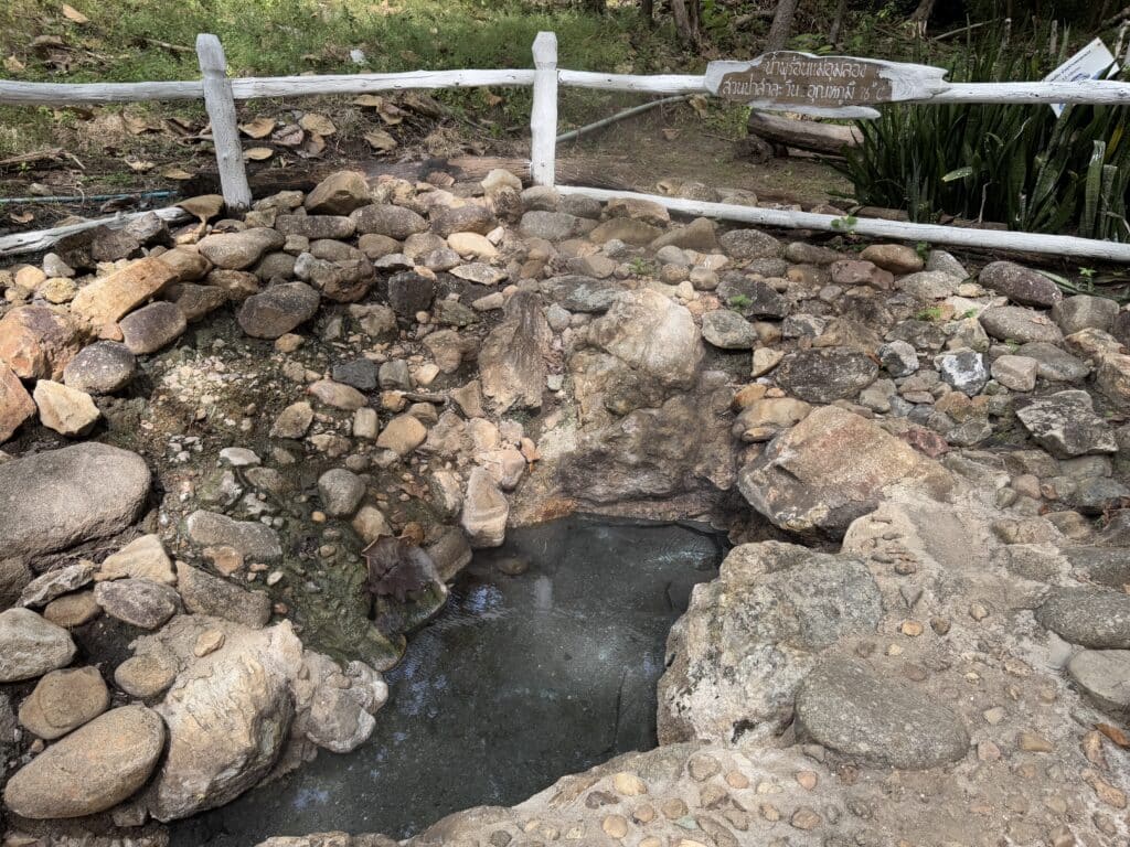 Mae Umlong Hot Springs becken