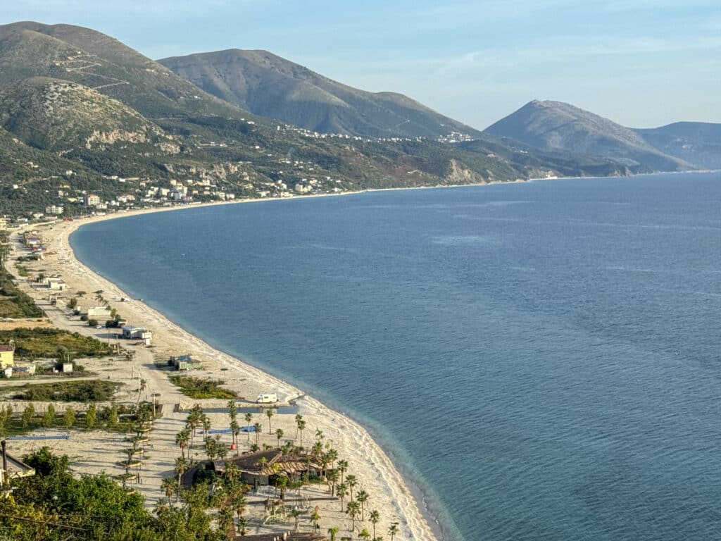 borsh beach albanien