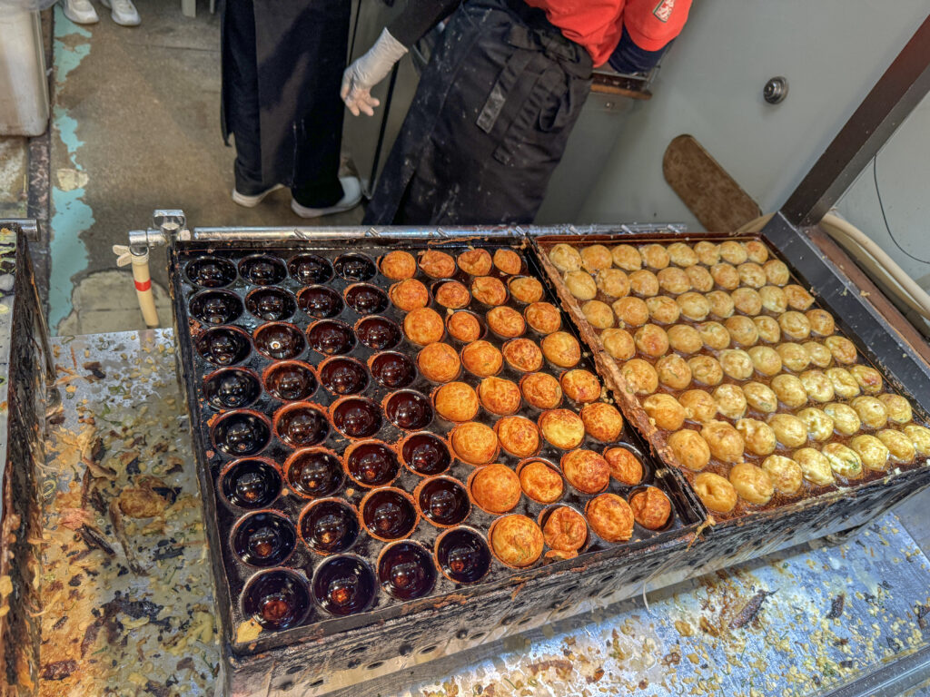 takoyaki streetfood osaka