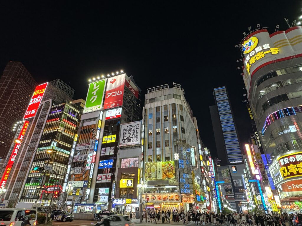 tokyo neonlichter