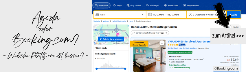 agoda oder booking .com box