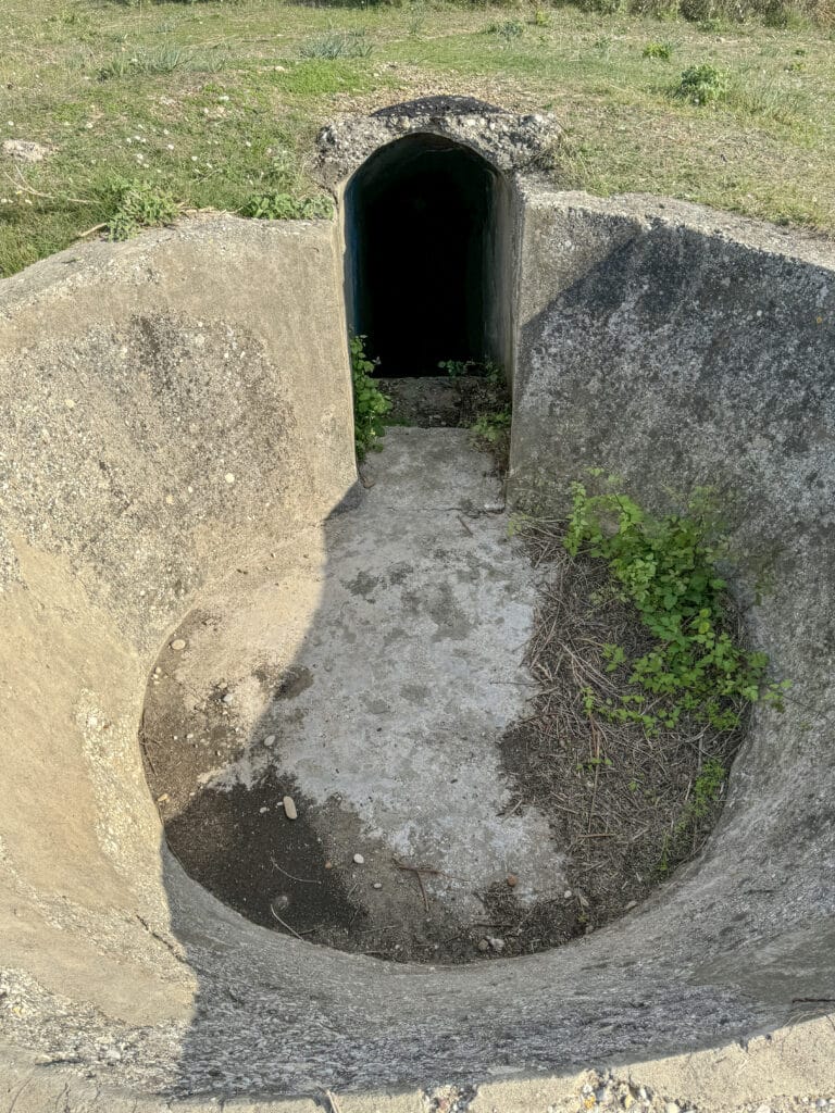 eingang bunker apollonia