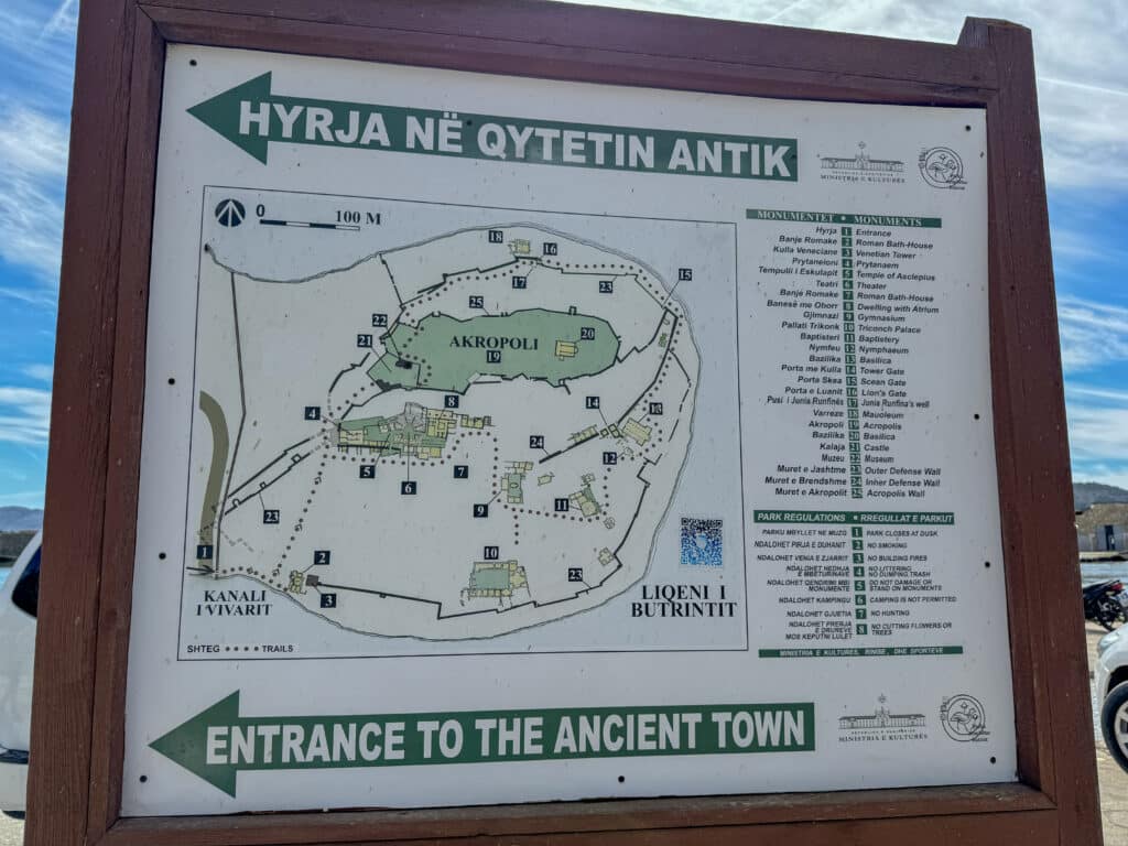 nationalpark butrint karte