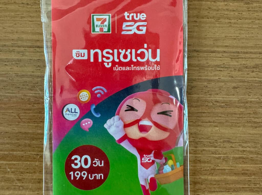 true sim karte thailand kaufen 7 eleven