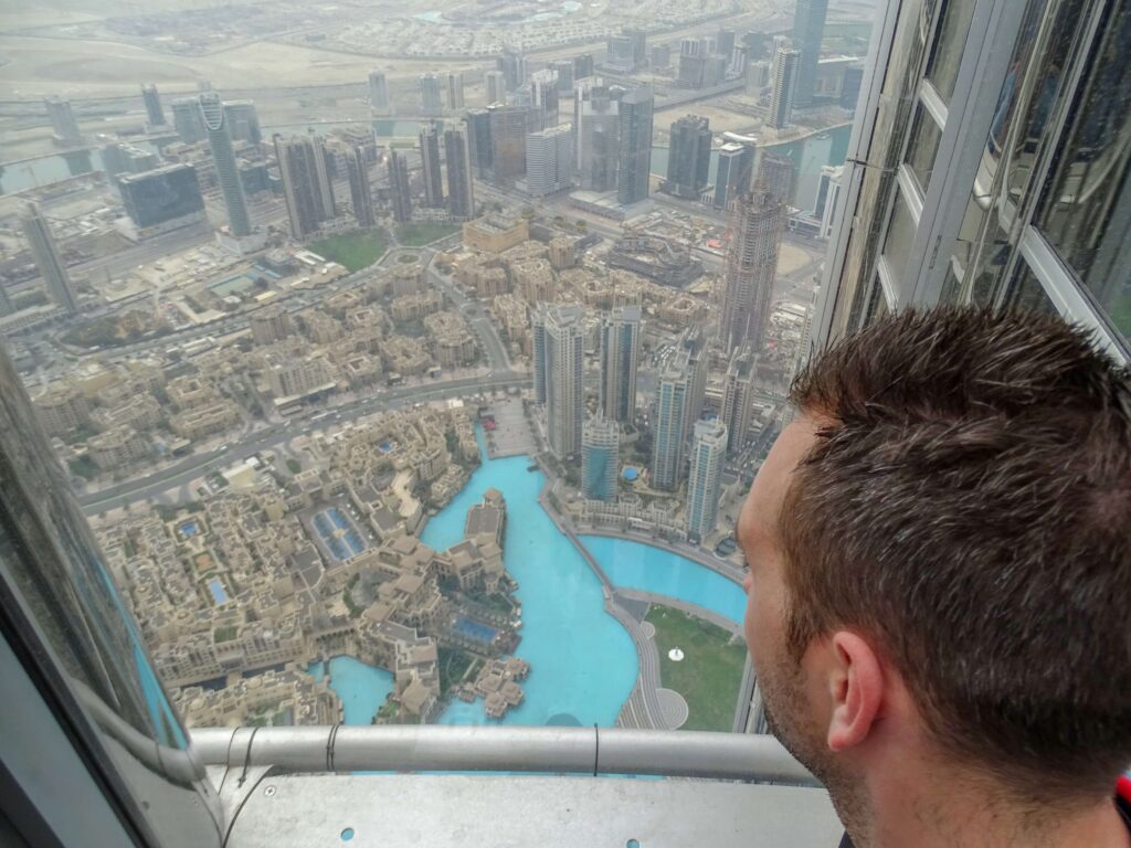at the top ich