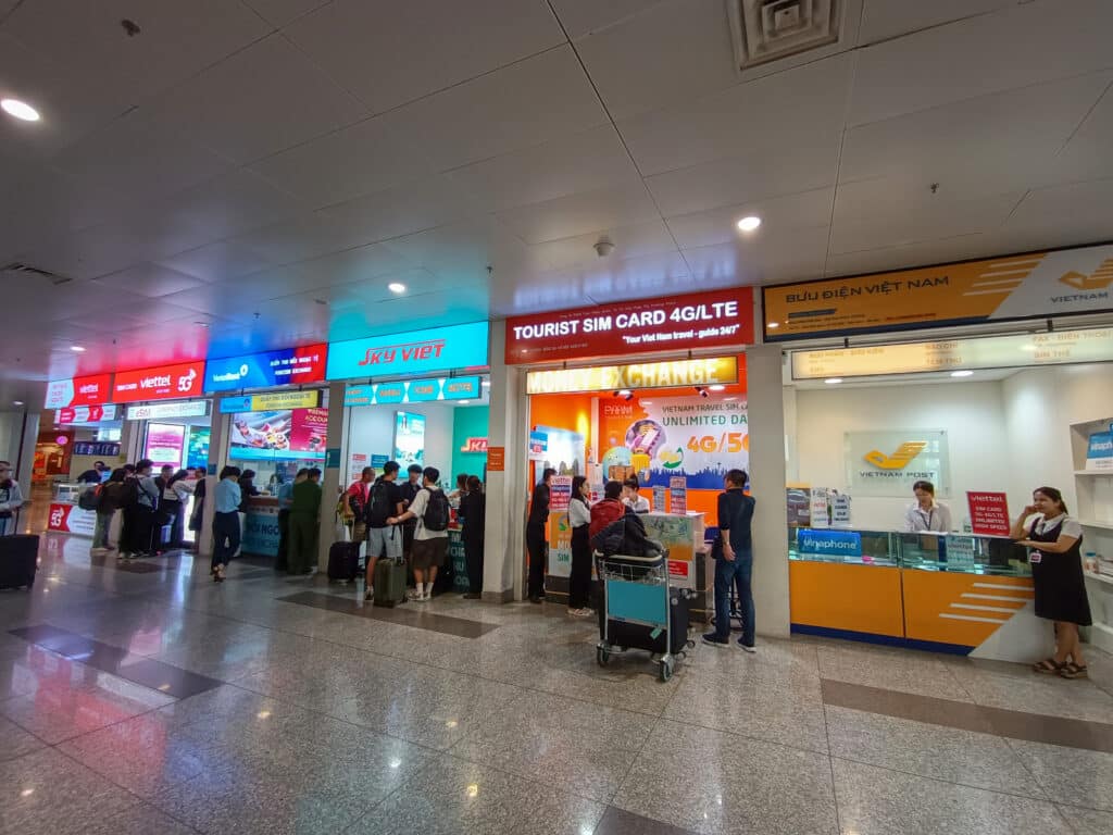 sim karten shops hanoi flughafen