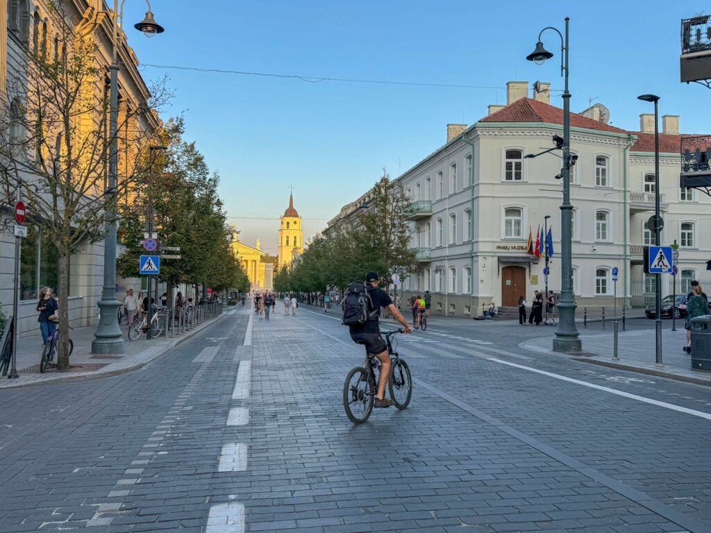 stadtviertel Naujamiestis vilinius unterkünfte