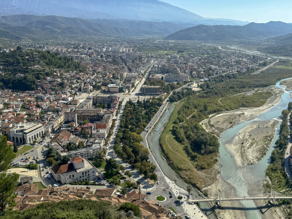 ausblick berat stadt