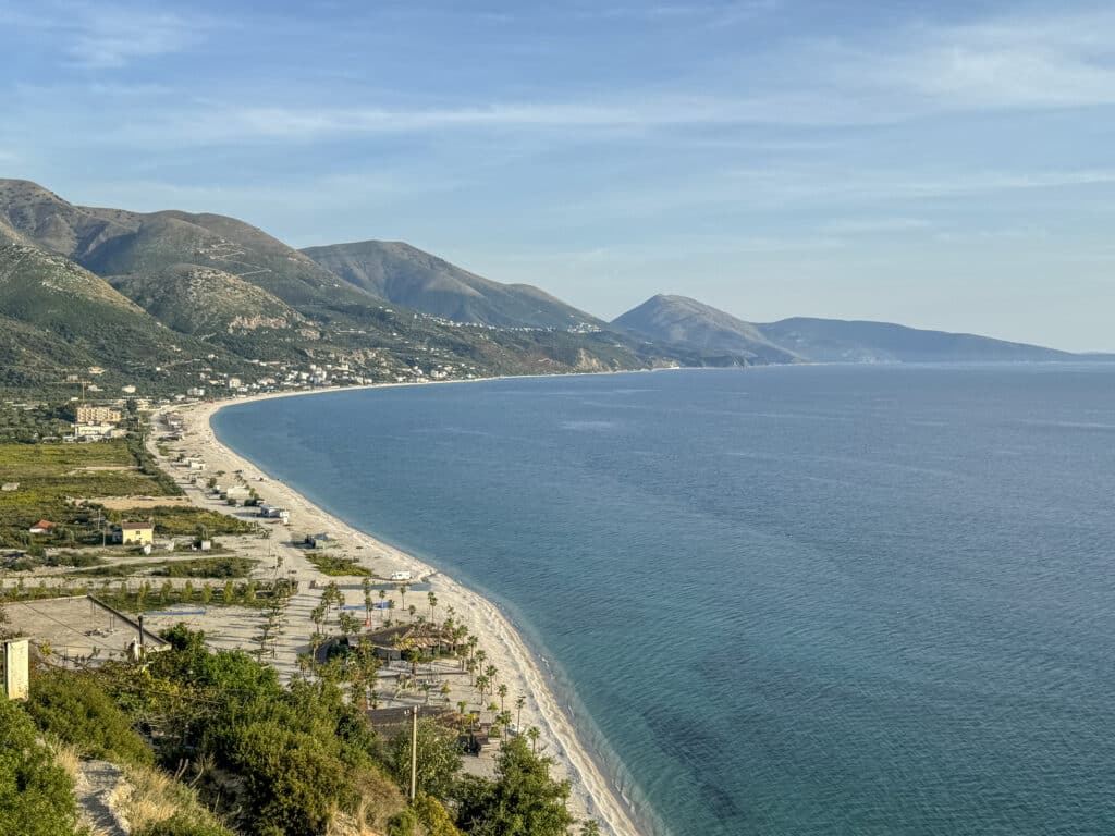 borsh beach südalbanien