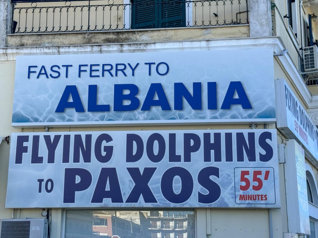 fast ferry albanien