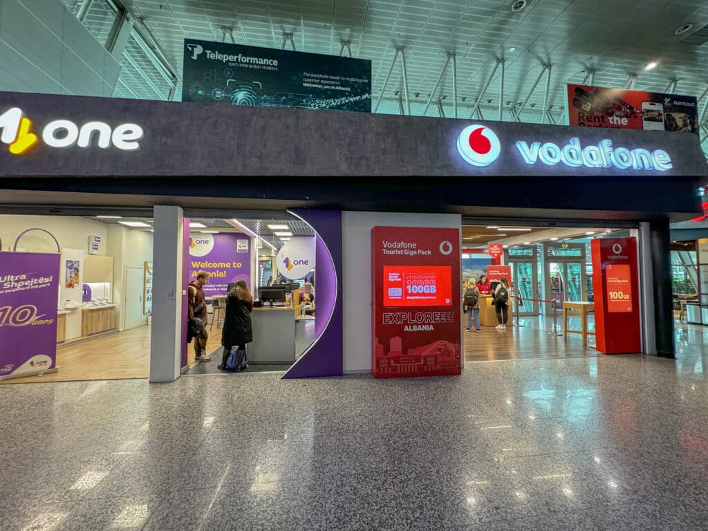 flughafen tirana sim karte