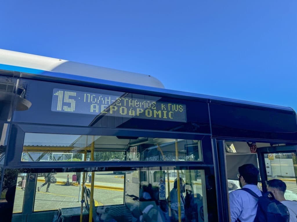 flughafenbus 15 korfu