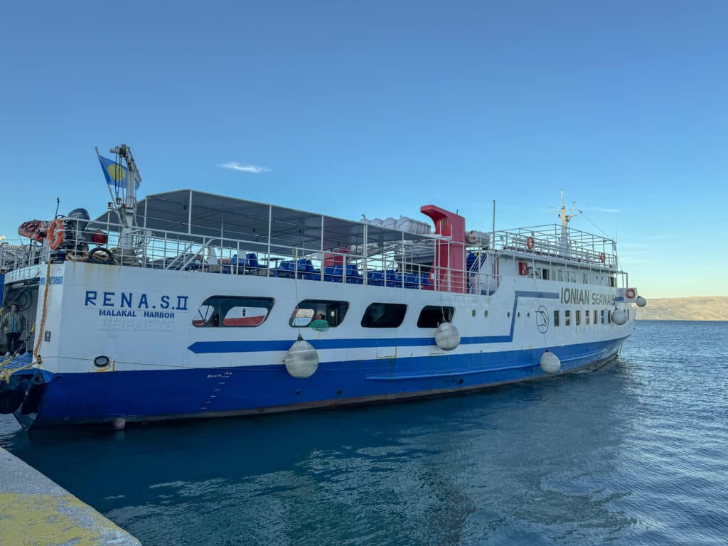 ioanian seaways fähre