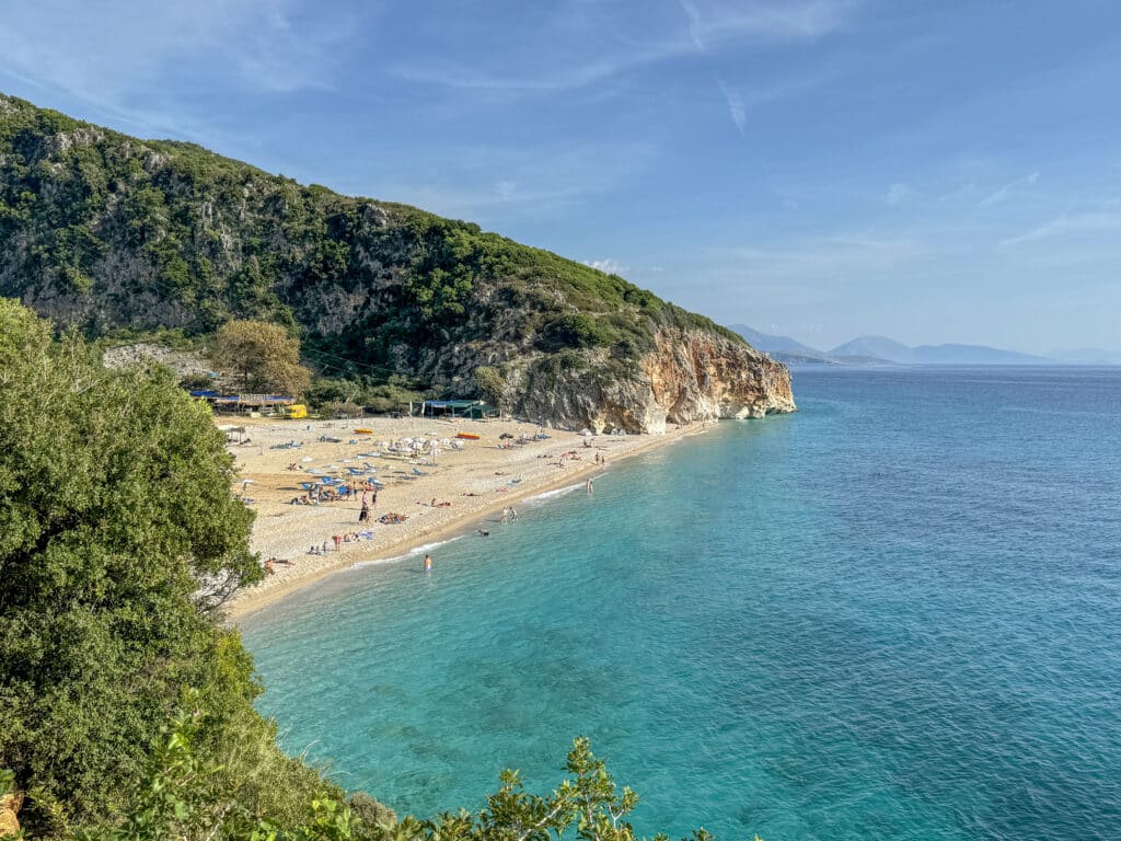 pfad gjipe beach