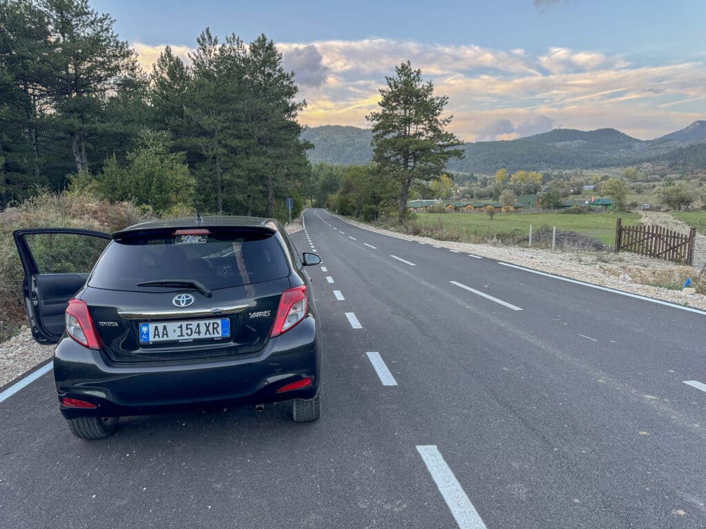 rent a car albanien