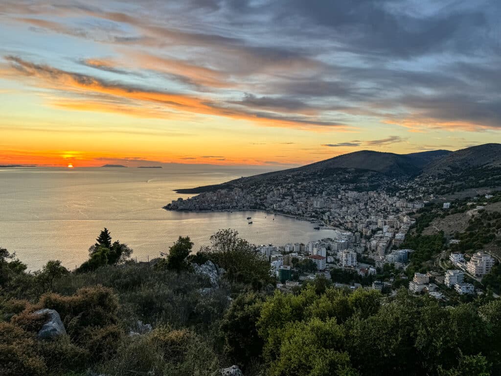 saranda lekursi castle