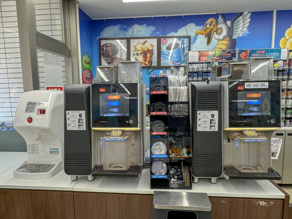 kaffee convenience stores japan