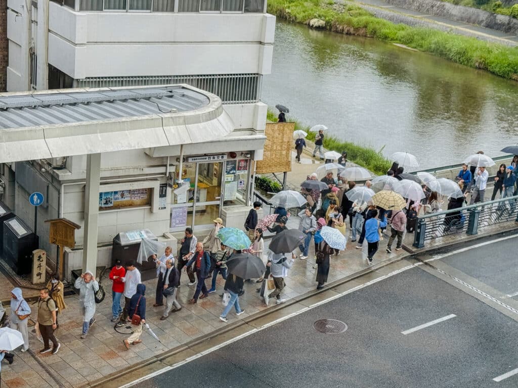 kyoto zentrum übernachten
