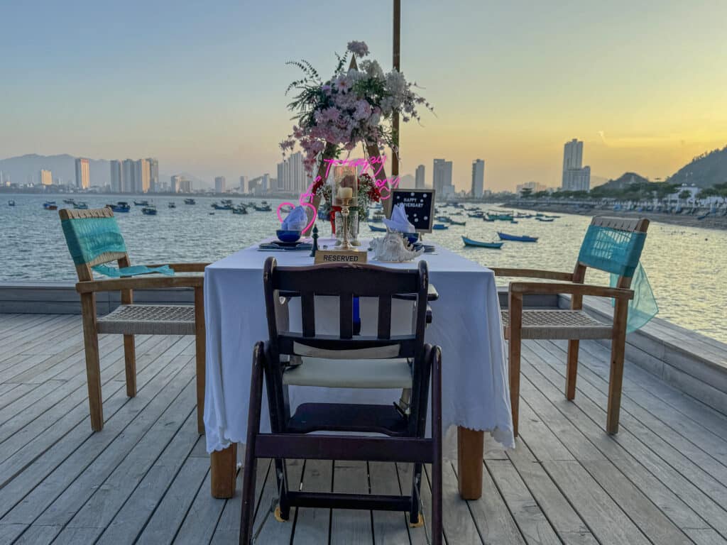 fine dining marina beach