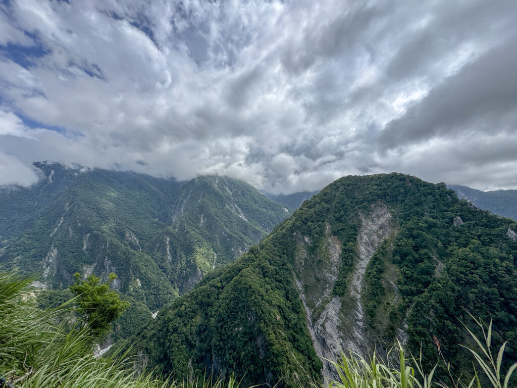 wolken berge taroko